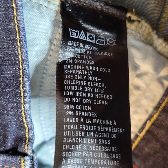 BDG Urban Outfitters Twig High Rise Dark Wash Skinny Jeans Size 27 - Picture 5 of 6